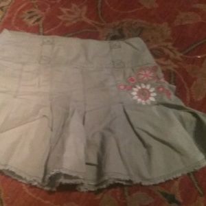 Kids gray skirt